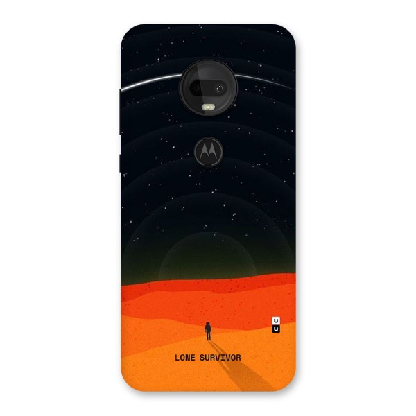 Lone Survivor Back Case for Moto G7