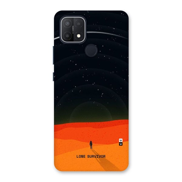 Lone Survivor Back Case for Oppo A15