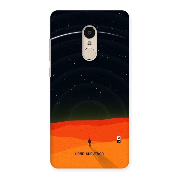 Lone Survivor Back Case for Redmi Note 4