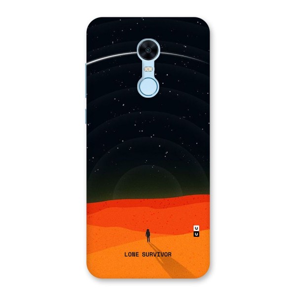 Lone Survivor Back Case for Redmi Note 5