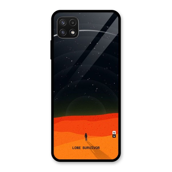 Lone Survivor Glass Back Case for Galaxy A22 5G