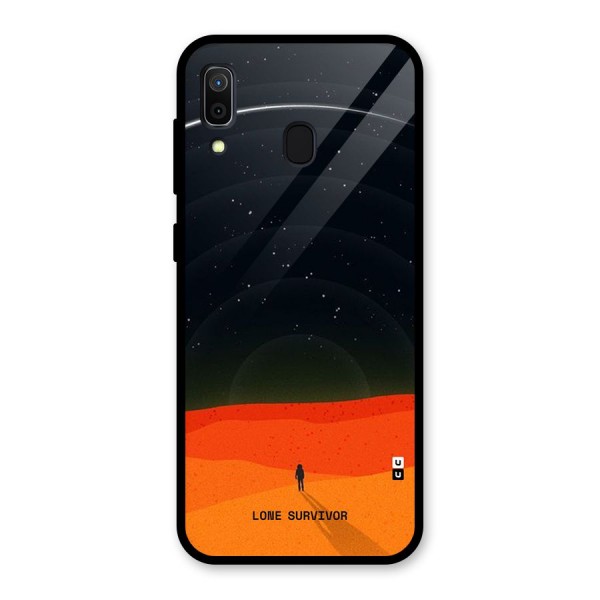 Lone Survivor Glass Back Case for Galaxy A30