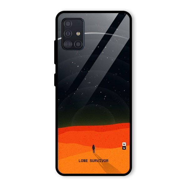 Lone Survivor Glass Back Case for Galaxy A51