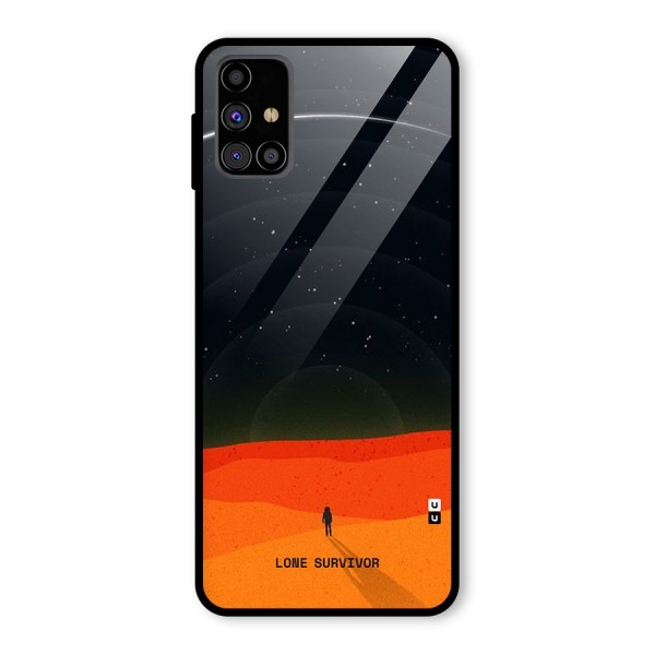 Lone Survivor Glass Back Case for Galaxy M31s