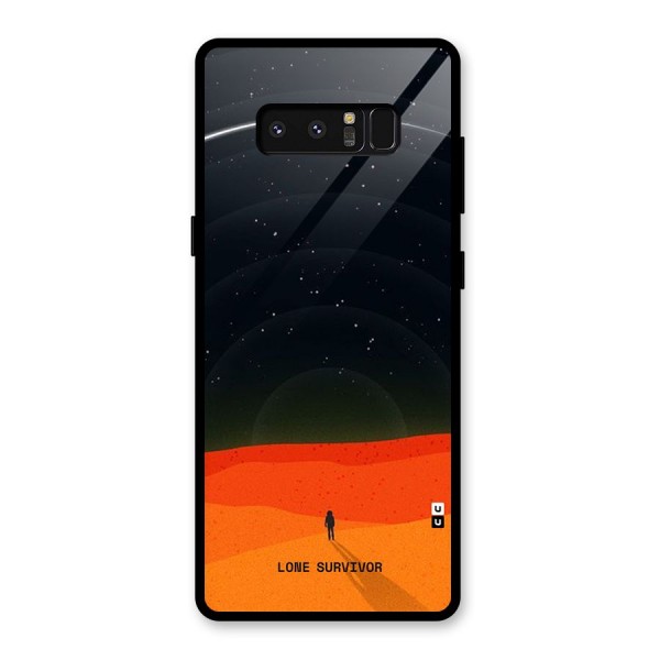 Lone Survivor Glass Back Case for Galaxy Note 8