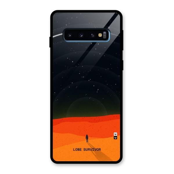 Lone Survivor Glass Back Case for Galaxy S10