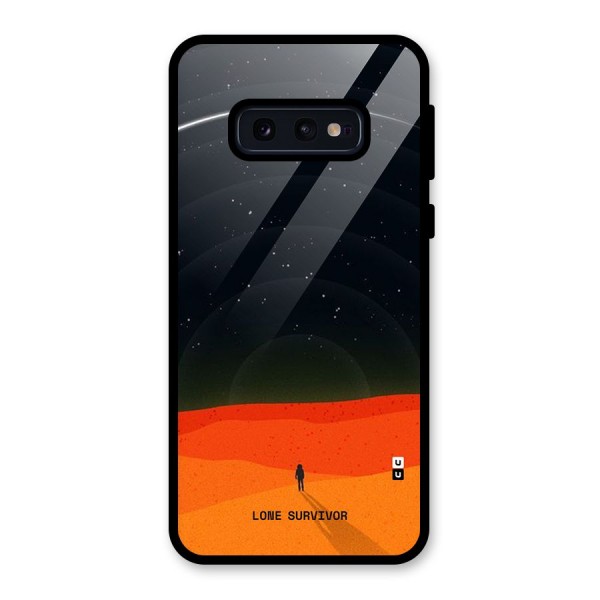 Lone Survivor Glass Back Case for Galaxy S10e