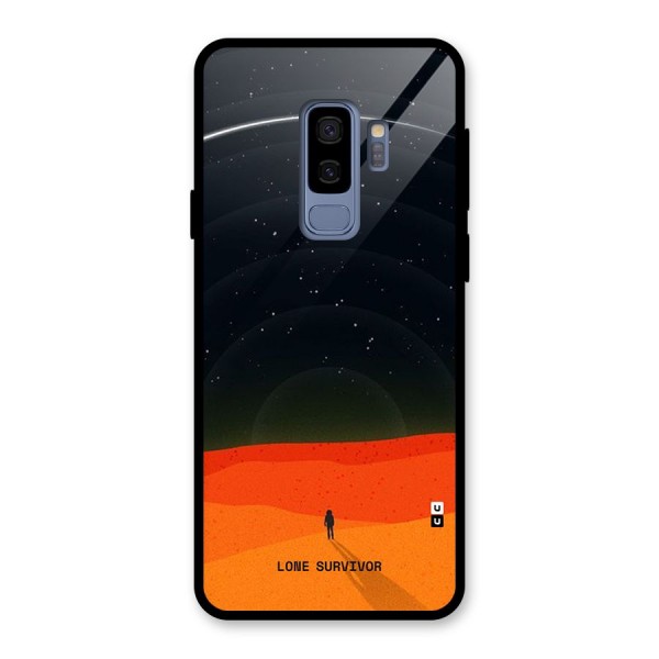 Lone Survivor Glass Back Case for Galaxy S9 Plus