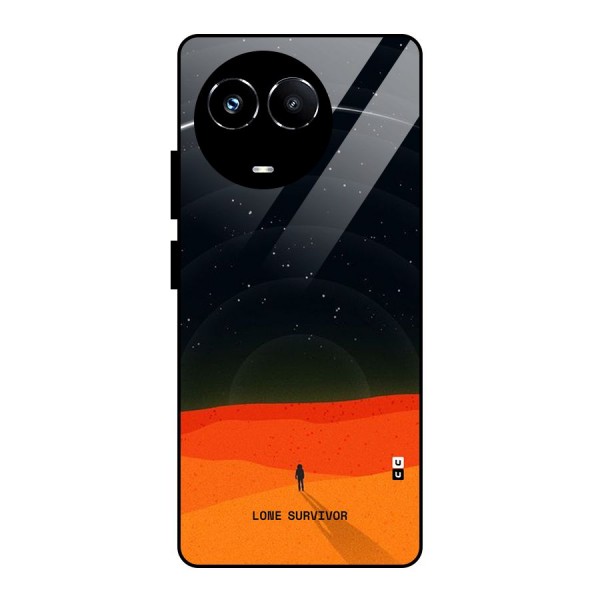 Lone Survivor Glass Back Case for Realme 11X