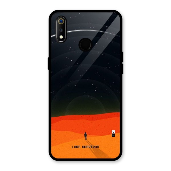 Lone Survivor Glass Back Case for Realme 3i