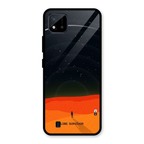 Lone Survivor Glass Back Case for Realme C11 2021