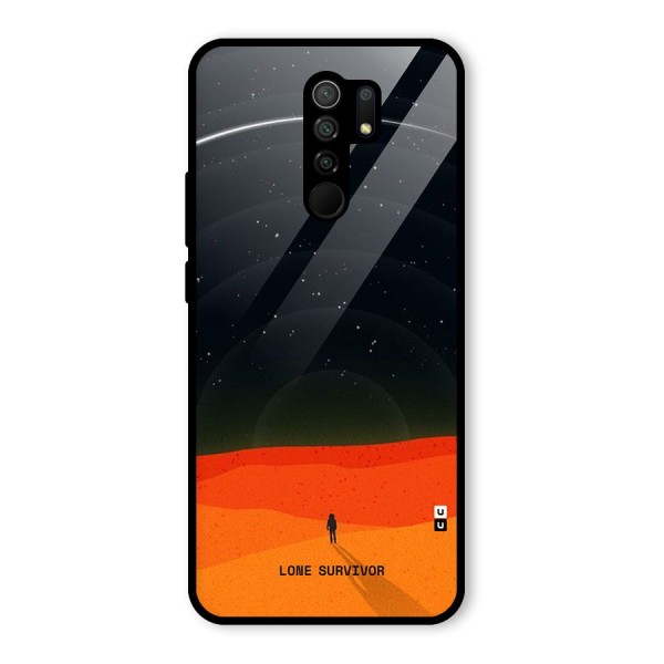 Lone Survivor Glass Back Case for Redmi 9 Prime