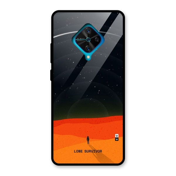 Lone Survivor Glass Back Case for Vivo S1 Pro