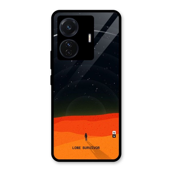 Lone Survivor Glass Back Case for Vivo T1 Pro