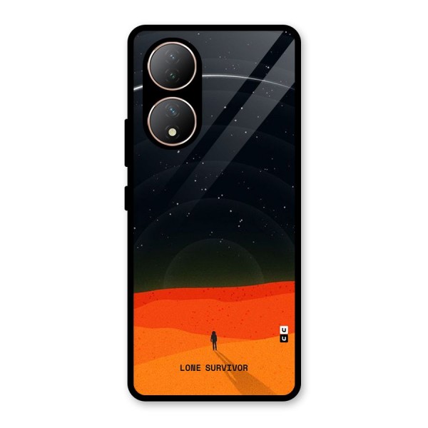 Lone Survivor Glass Back Case for Vivo T2