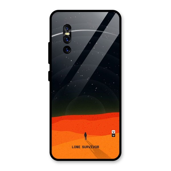 Lone Survivor Glass Back Case for Vivo V15 Pro