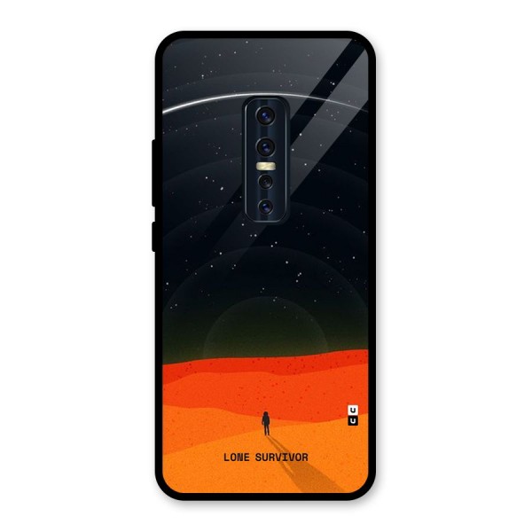 Lone Survivor Glass Back Case for Vivo V17 Pro