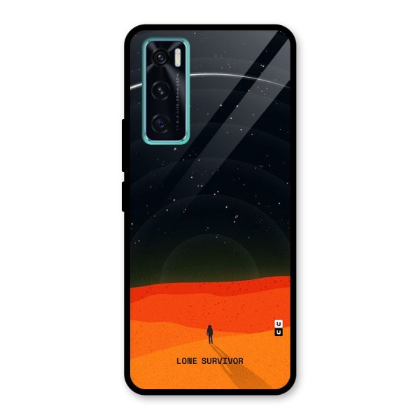 Lone Survivor Glass Back Case for Vivo V20 SE