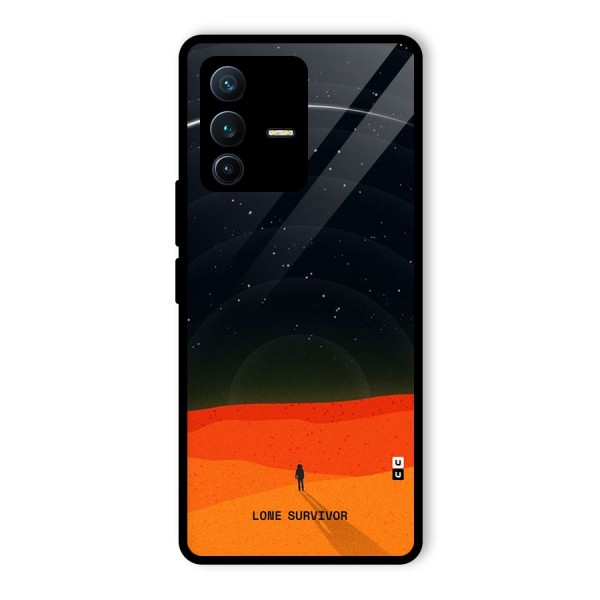 Lone Survivor Glass Back Case for Vivo V23 Pro