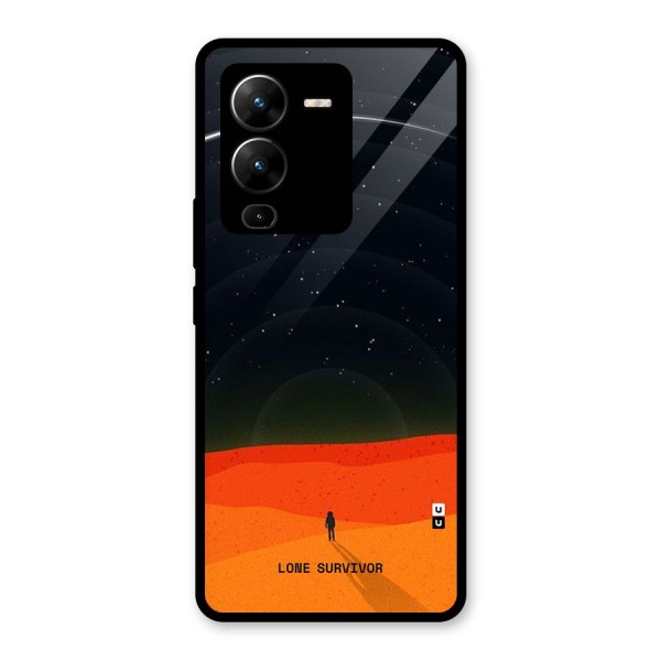 Lone Survivor Glass Back Case for Vivo V25 Pro