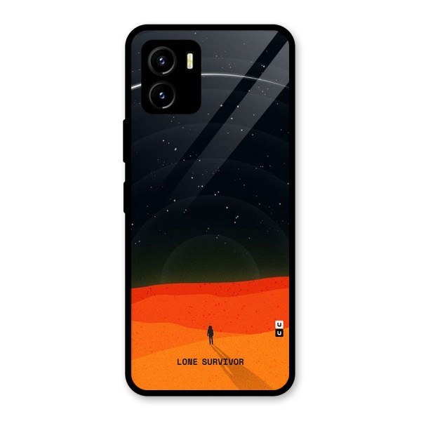 Lone Survivor Glass Back Case for Vivo Y15s