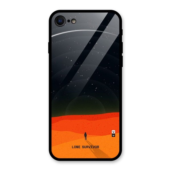 Lone Survivor Glass Back Case for iPhone 8