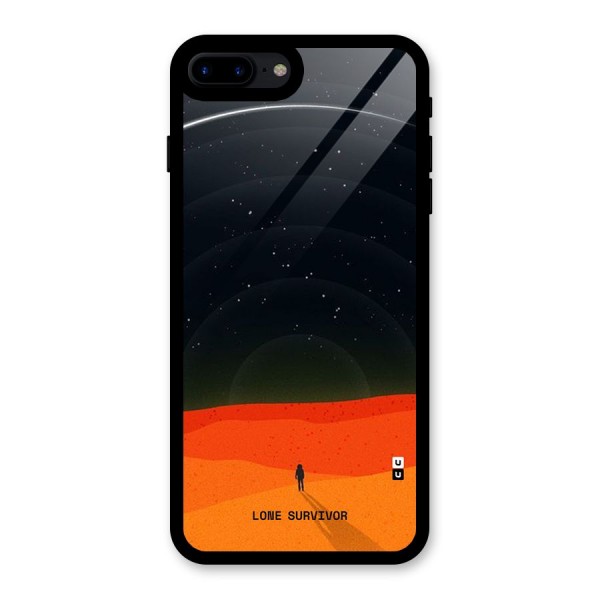 Lone Survivor Glass Back Case for iPhone 8 Plus