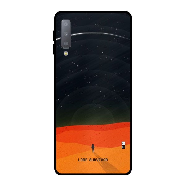 Lone Survivor Metal Back Case for Galaxy A7 (2018)