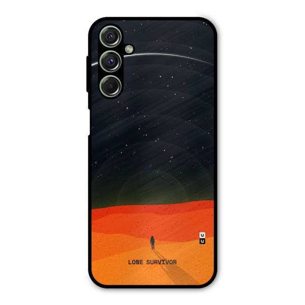 Lone Survivor Metal Back Case for Galaxy F34