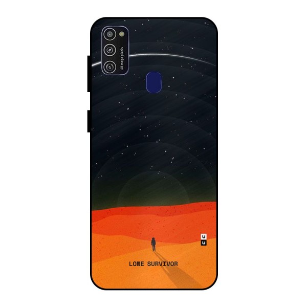 Lone Survivor Metal Back Case for Galaxy M21