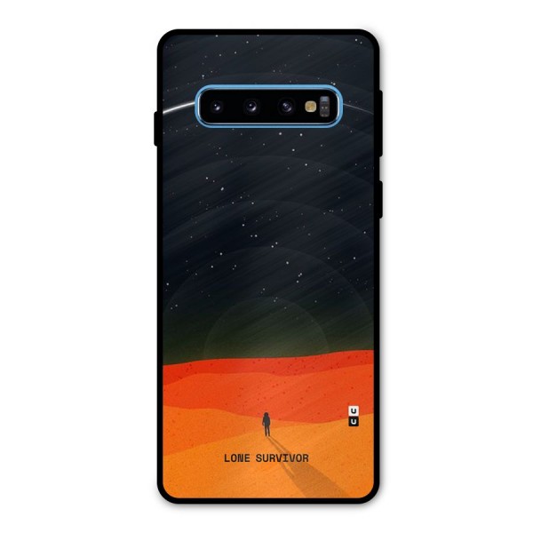 Lone Survivor Metal Back Case for Galaxy S10