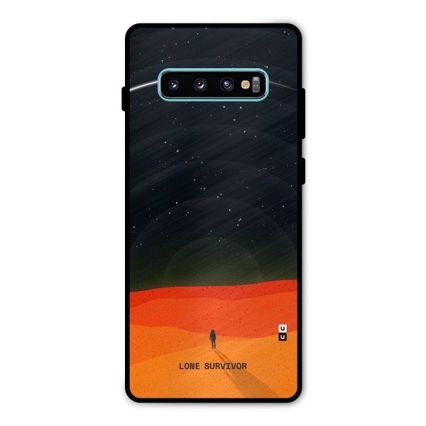 Lone Survivor Metal Back Case for Galaxy S10 Plus