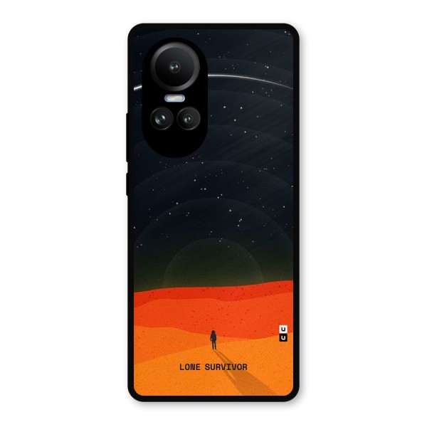 Lone Survivor Metal Back Case for Oppo Reno10