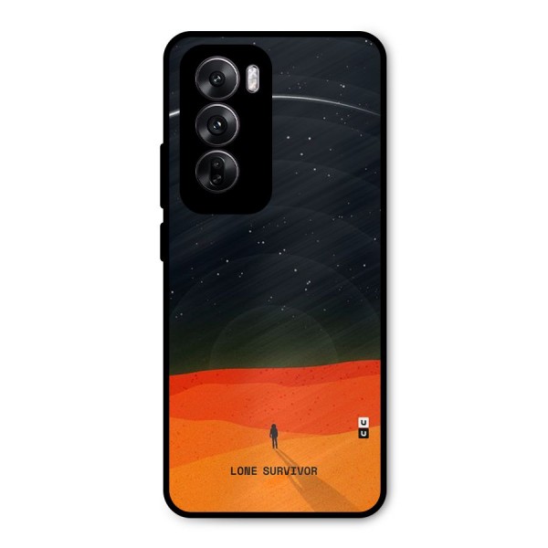 Lone Survivor Metal Back Case for Oppo Reno12