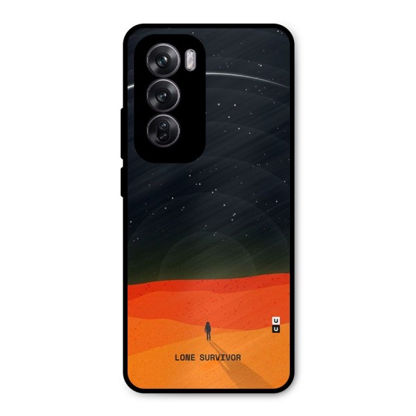 Lone Survivor Metal Back Case for Oppo Reno12 Pro