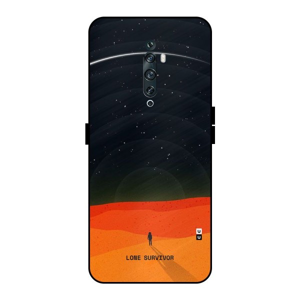 Lone Survivor Metal Back Case for Oppo Reno2 F