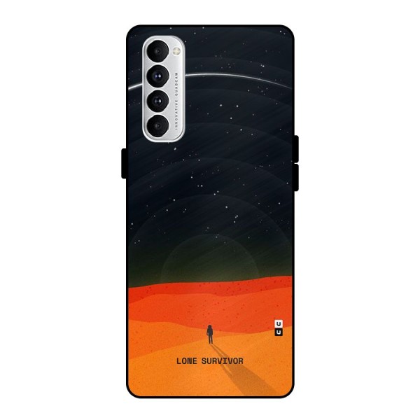 Lone Survivor Metal Back Case for Oppo Reno4 Pro