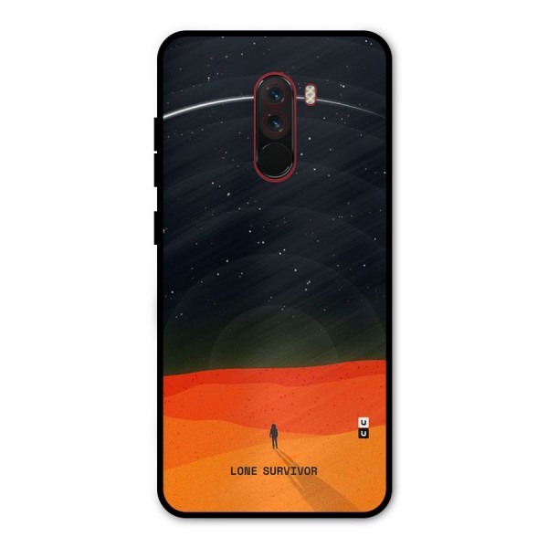 Lone Survivor Metal Back Case for Poco F1