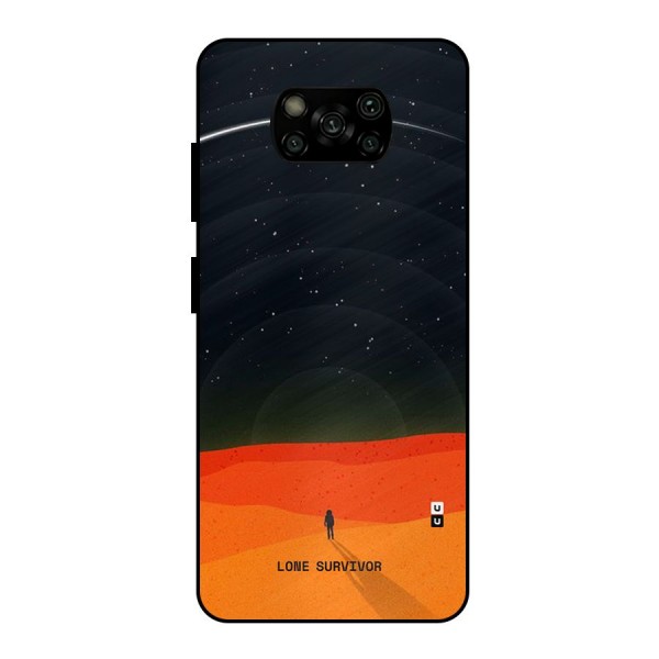 Lone Survivor Metal Back Case for Poco X3