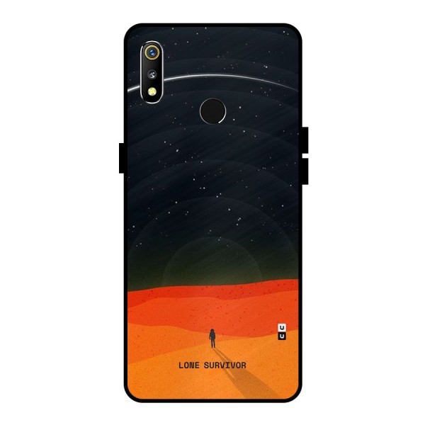 Lone Survivor Metal Back Case for Realme 3i