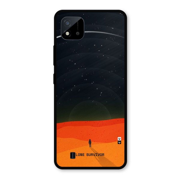 Lone Survivor Metal Back Case for Realme C11 2021