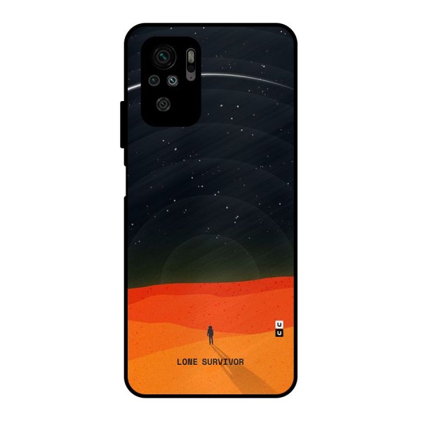 Lone Survivor Metal Back Case for Redmi Note 10