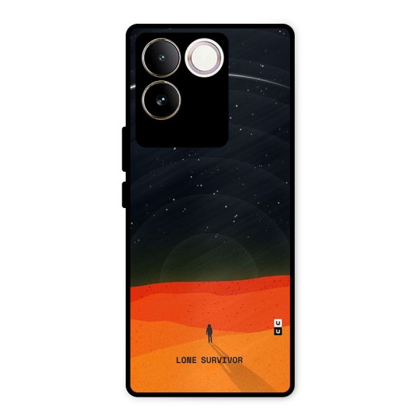 Lone Survivor Metal Back Case for Vivo T2 Pro