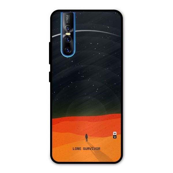 Lone Survivor Metal Back Case for Vivo V15 Pro