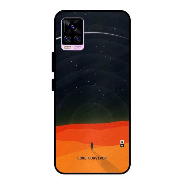 Lone Survivor Metal Back Case for Vivo V20 Pro