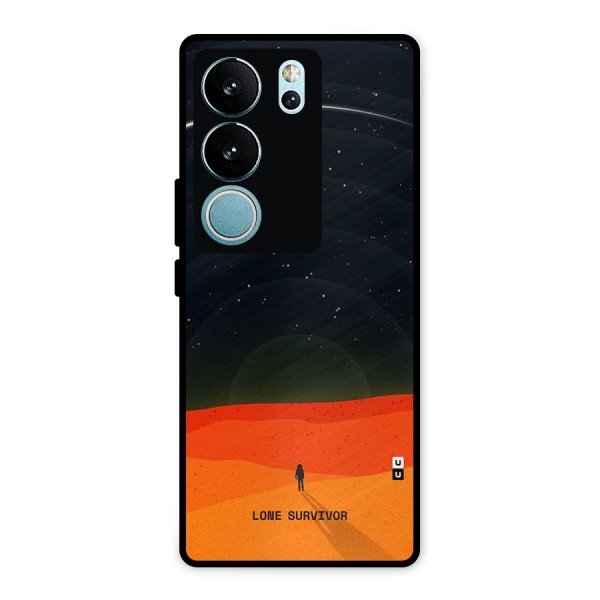 Lone Survivor Metal Back Case for Vivo V29 Pro