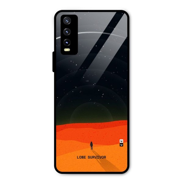 Lone Survivor Metal Back Case for Vivo Y20 2021