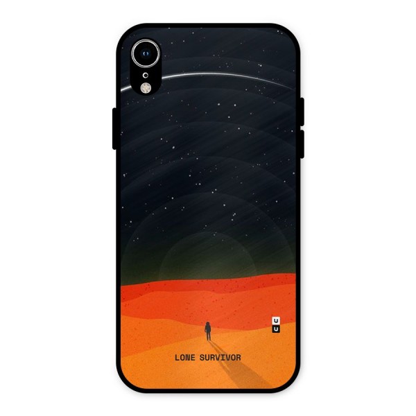 Lone Survivor Metal Back Case for iPhone XR