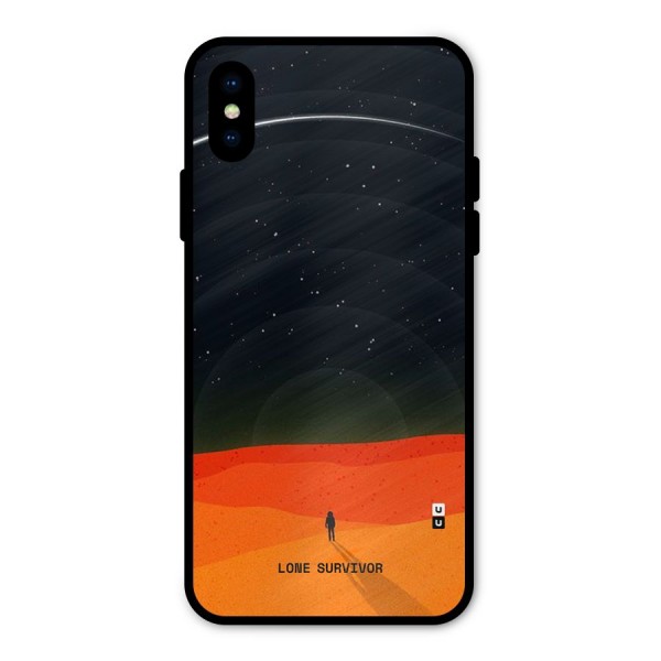 Lone Survivor Metal Back Case for iPhone XS