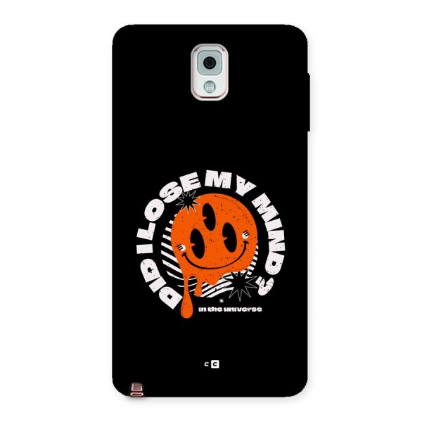 Loose My Mind Back Case for Galaxy Note 3